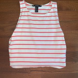 Striped Crop Top
